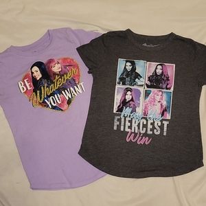 Bundle of TWO Descendants ♥ t-shirts